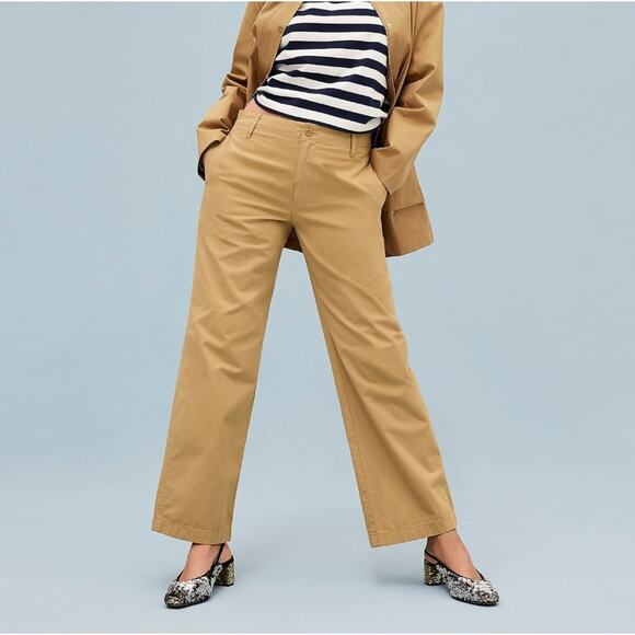 J. Crew Pants - J.Crew Pants Womens 28 Tan Sailor Heritage Chino Preppy Classic Academia Minimal